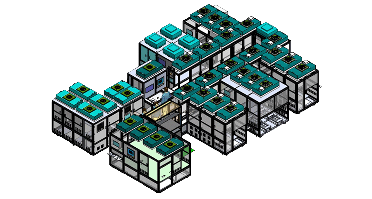 全自動車用背光疊片整線
